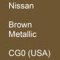 Preview: Nissan, Brown Metallic, CG0 (USA).